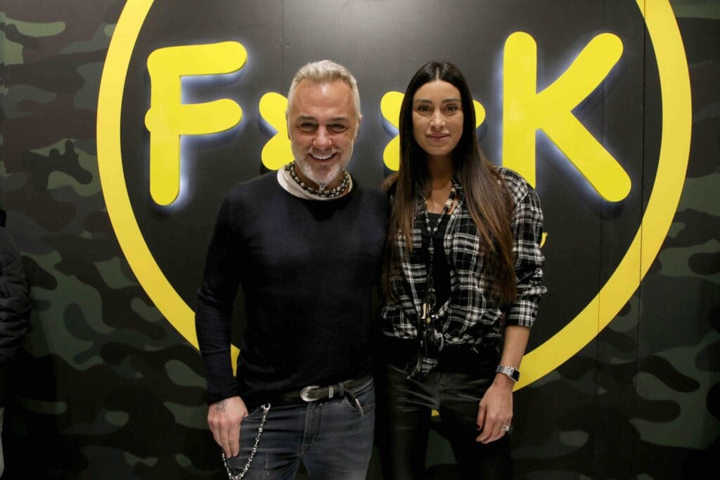 Gianluca-Vacchi-Giorgia-Gabriele-al-Pitti-Uomo