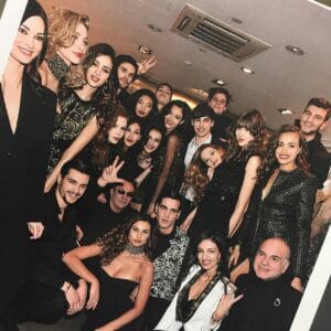 Fabio-Mancini-Dayane-Mello-Daniela-de-Jesus-Cosio-alla-sfilata-di-Milano-2017-2018