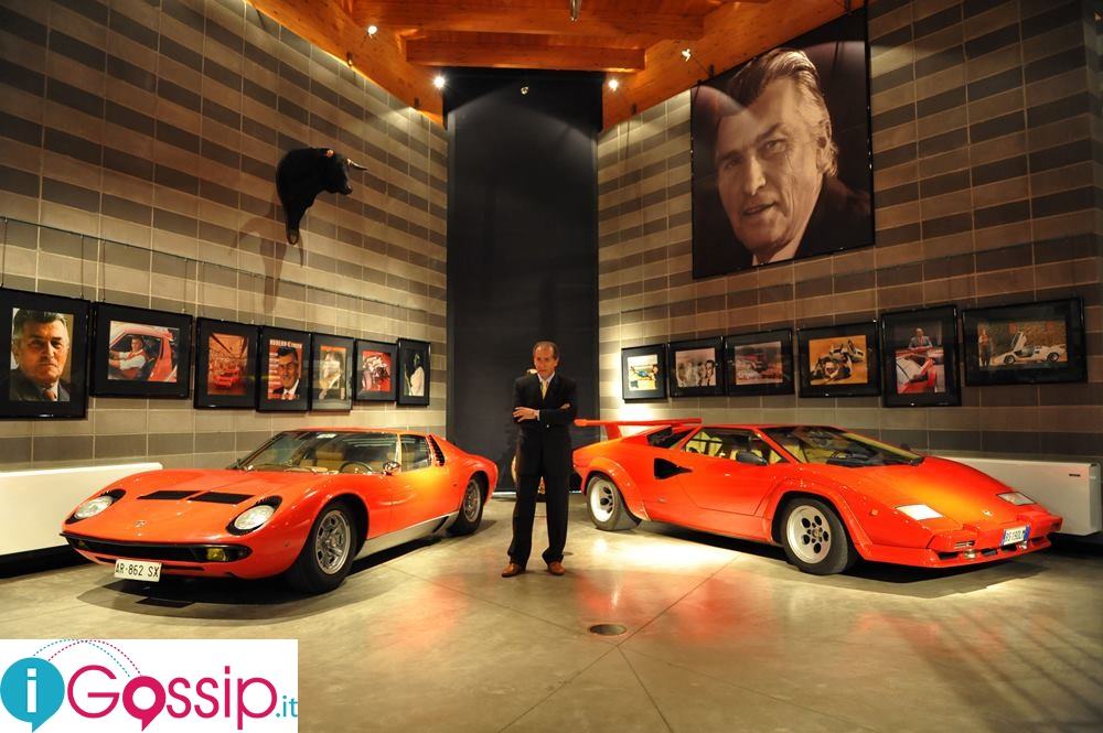 Fabio-Lamborghini-al-museo-Lamborghini-intervista-a-IGOSSIP
