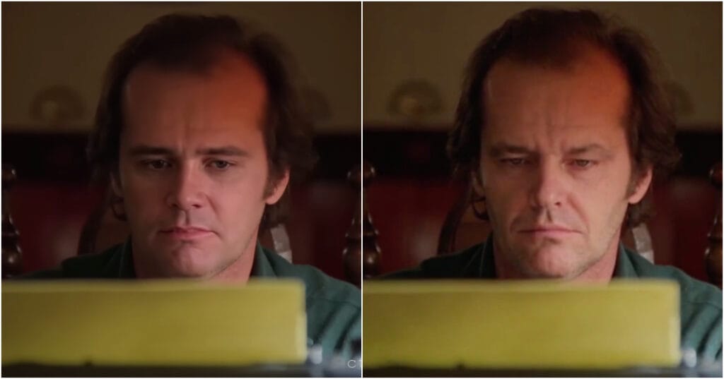 Jim Carrey-shining