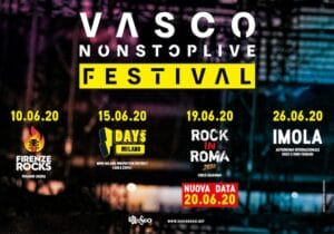 Vasco Rossi, Non stop live sold out a Roma il 19 giugno 2020