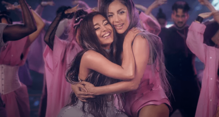 lady-gaga-ariana-grande-video-rain-on-me-foto