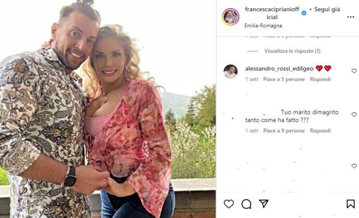 Alessandro Rossi e Francesca Cipriani