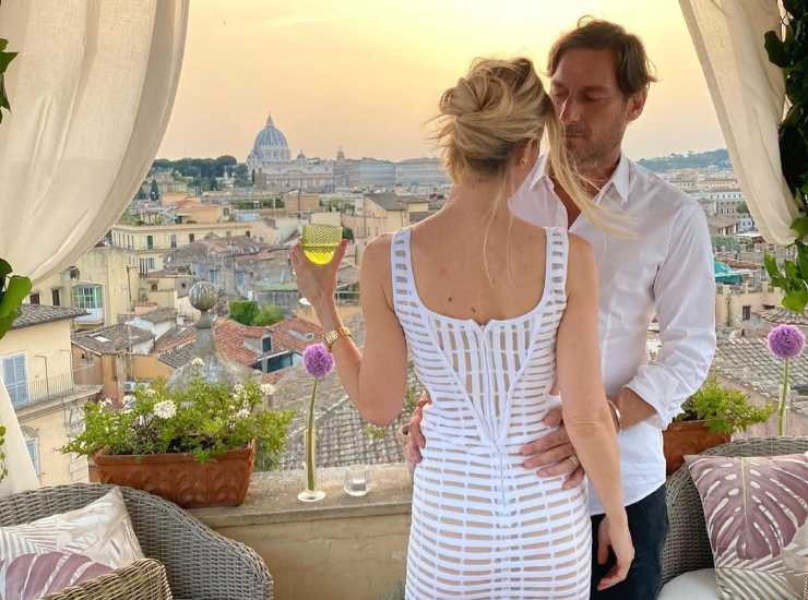 Francesco Totti e Ilary Blasi